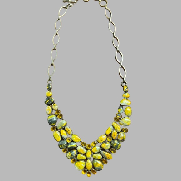 ‼️💥PRICE DROP ☄️
Bumblebee Jasper Chain Necklace - Picture 6 of 13